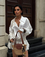 Portofino Woven Tote Bag