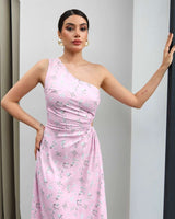 Positano One-Shoulder Dress