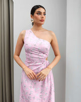 Positano One-Shoulder Dress