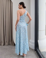 Positano One-Shoulder Dress