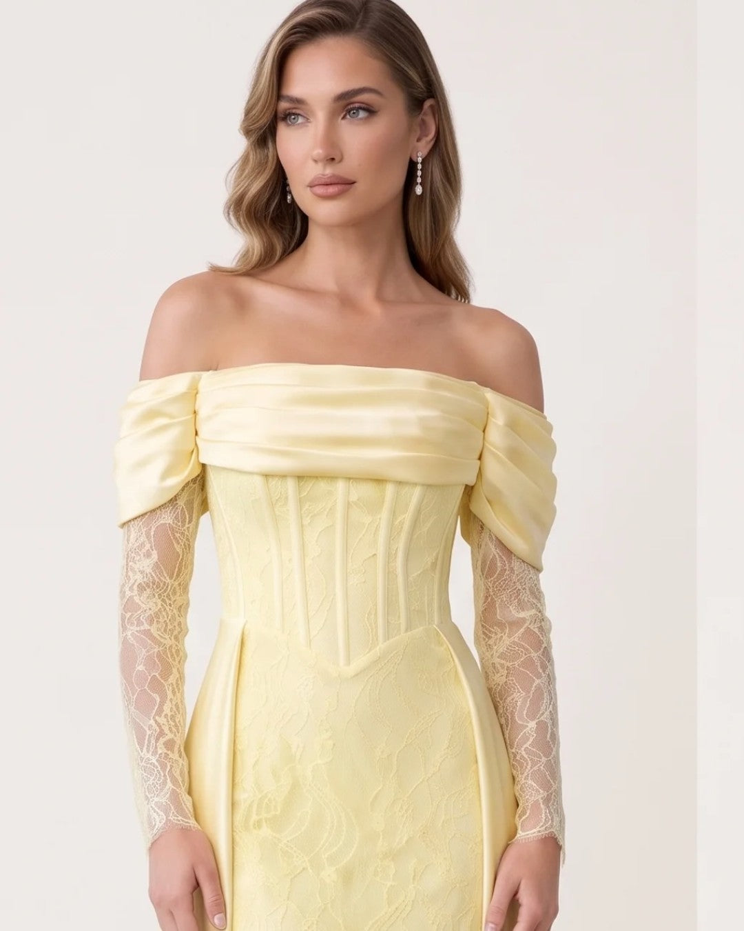 Primrose Lace Gown