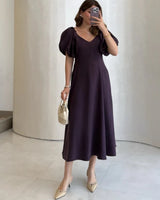 Puff Sleeve Dress