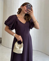 Puff Sleeve Dress