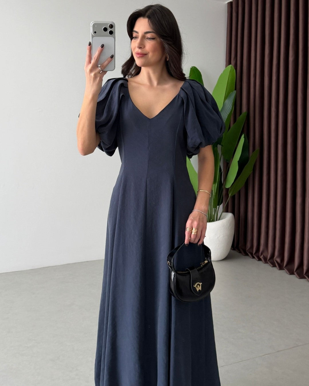 Puff Sleeve Dress