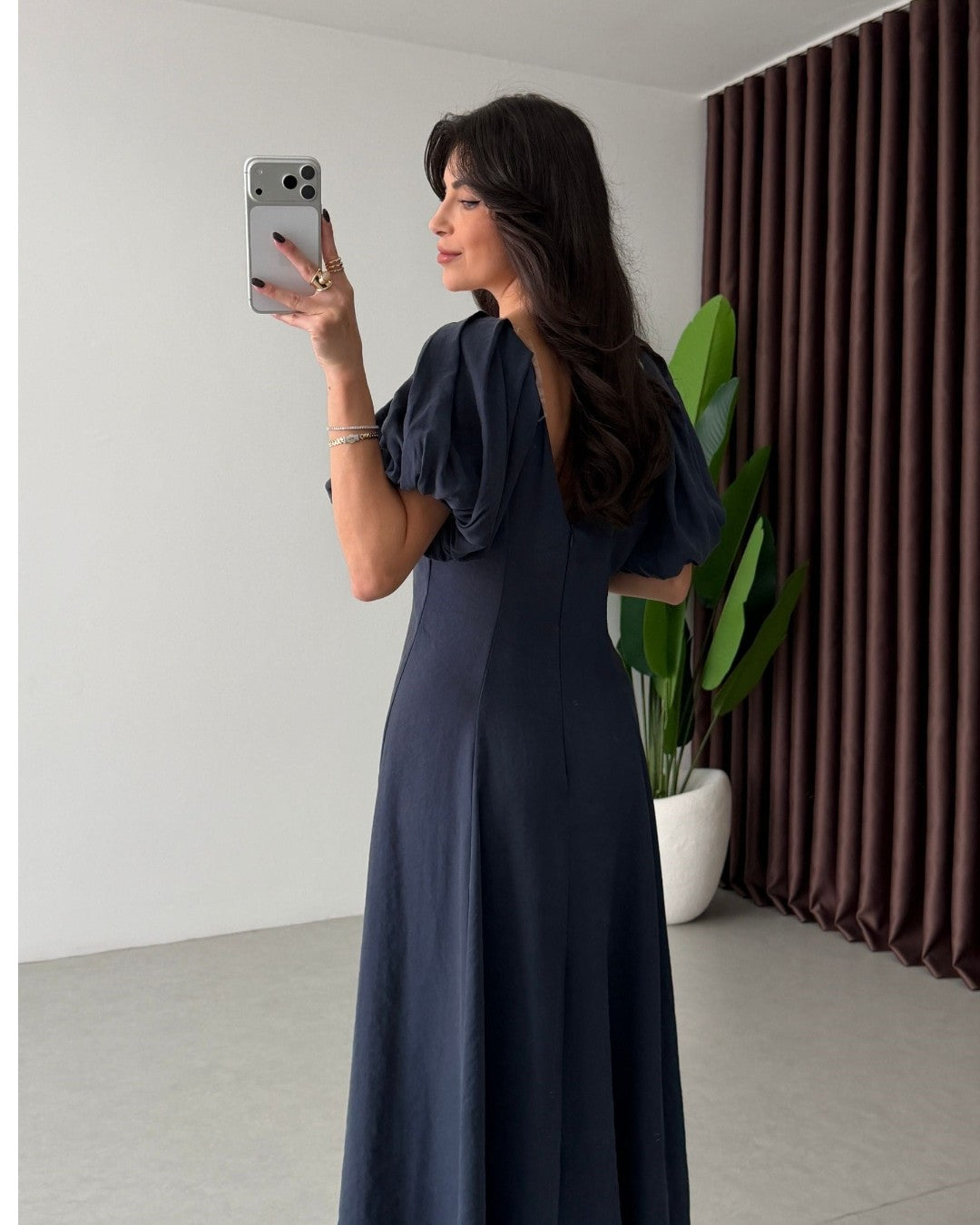 Puff Sleeve Dress