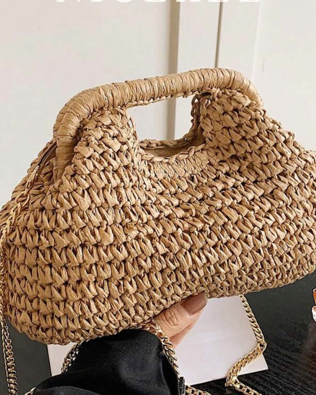Rattan Summer Bag