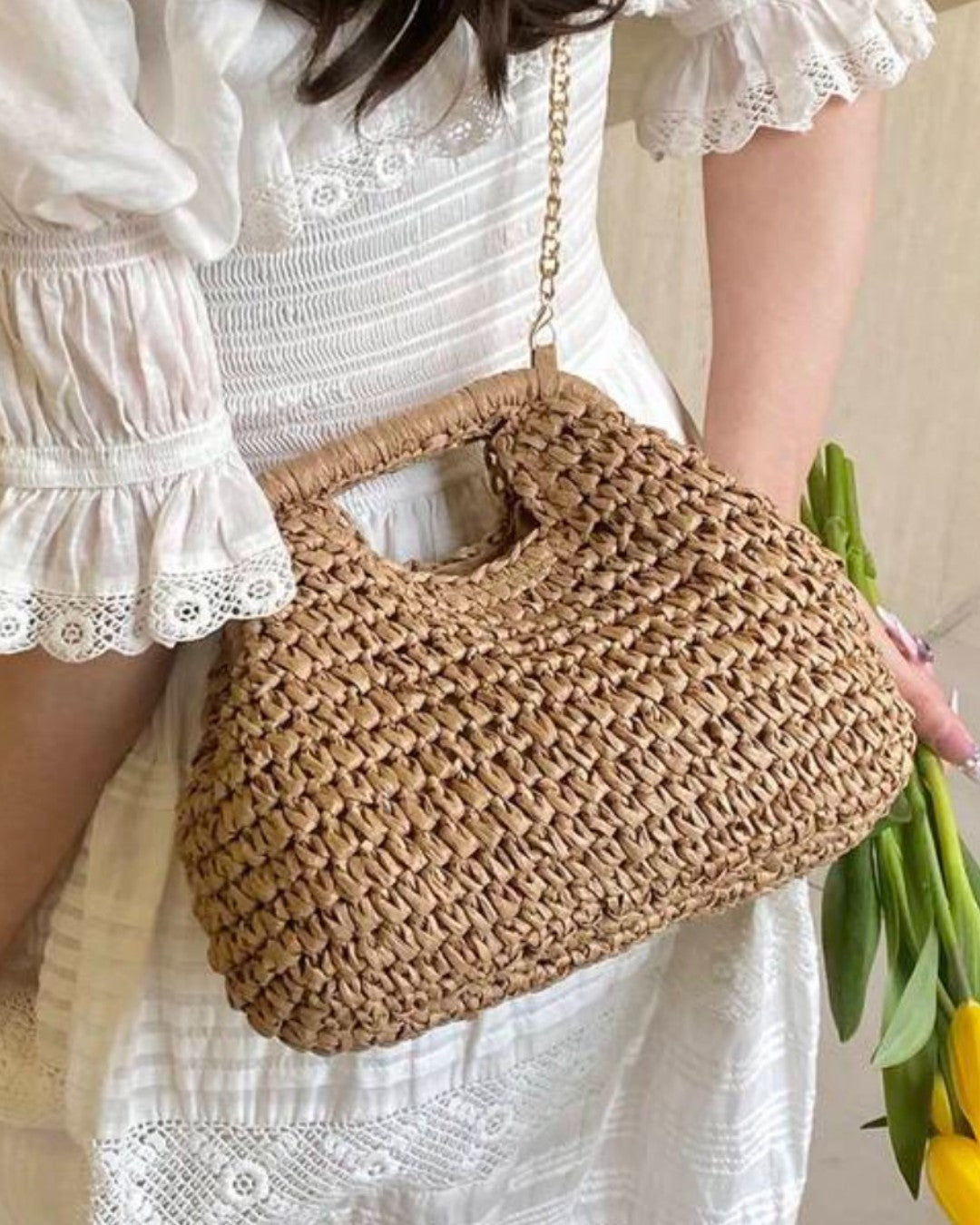 Rattan Summer Bag