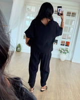 Relaxed Dolman Trouser Set
