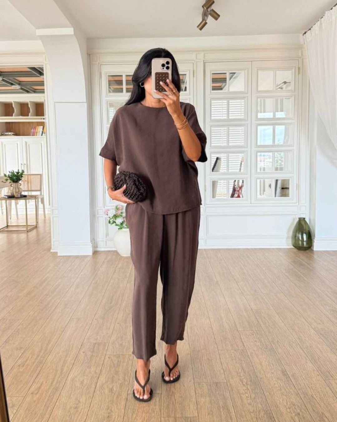 Relaxed Dolman Trouser Set
