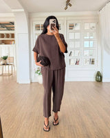 Relaxed Dolman Trouser Set