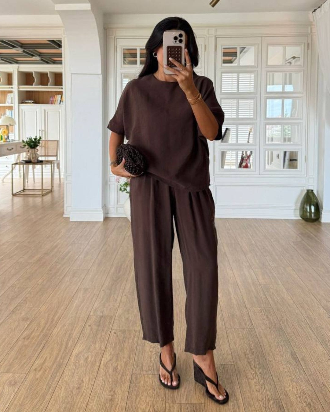 Relaxed Dolman Trouser Set