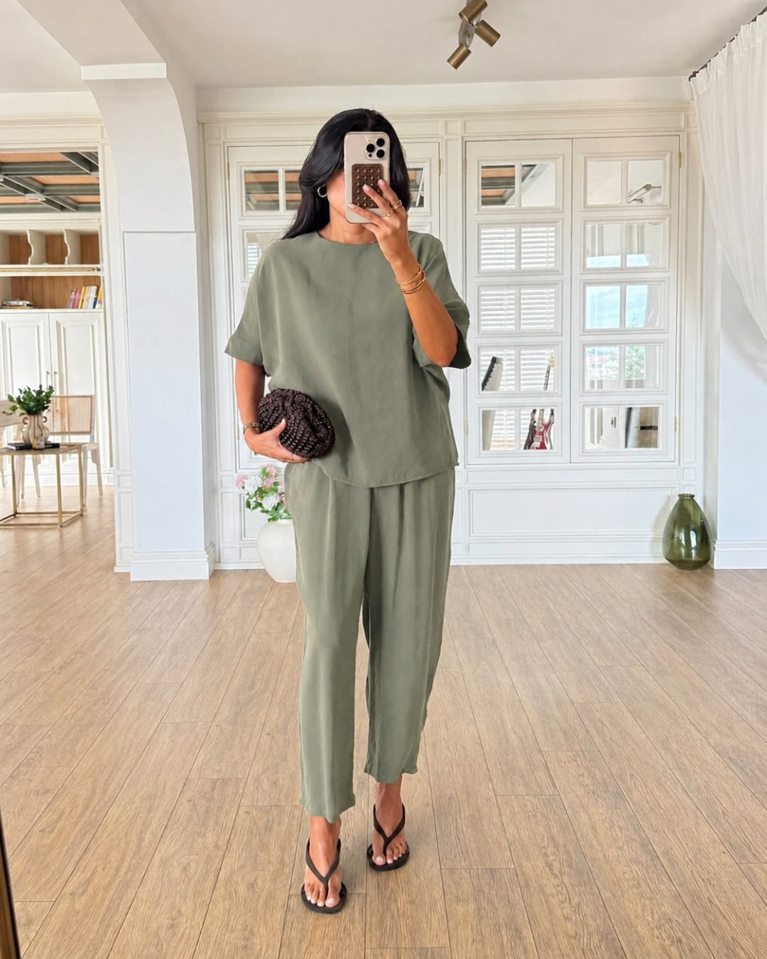 Relaxed Dolman Trouser Set