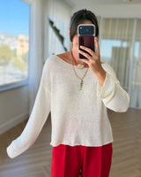 Relaxed Knit Top