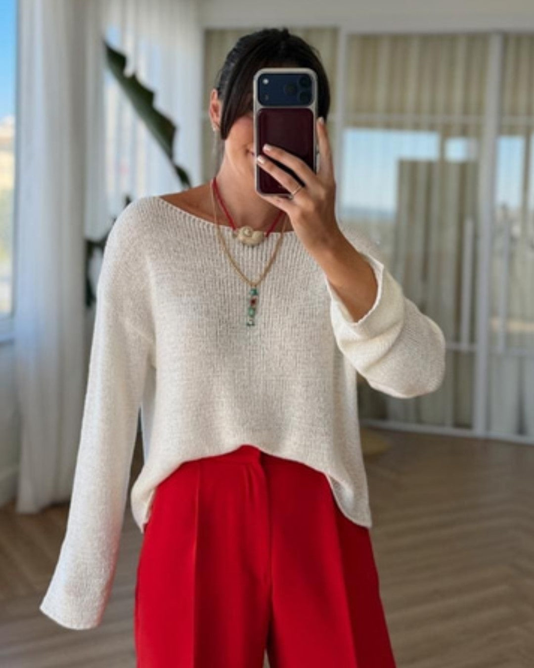 Relaxed Knit Top