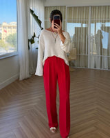 Relaxed Knit Top