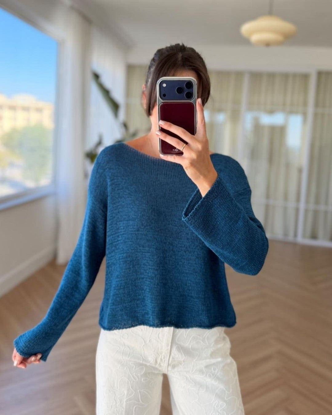 Relaxed Knit Top