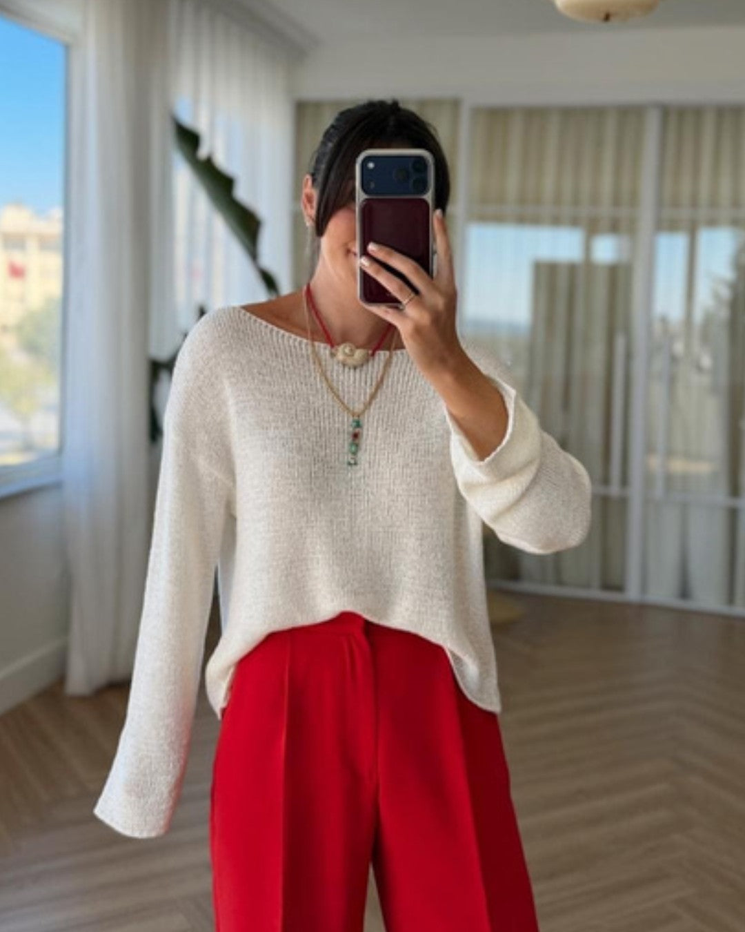 Relaxed Knit Top