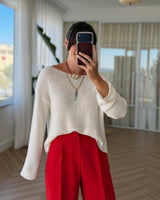Relaxed Knit Top