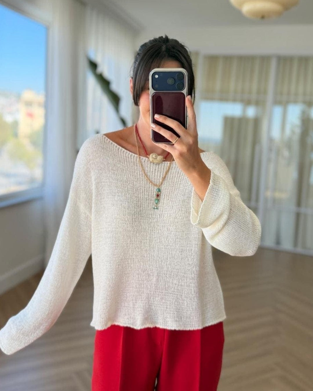 Relaxed Knit Top