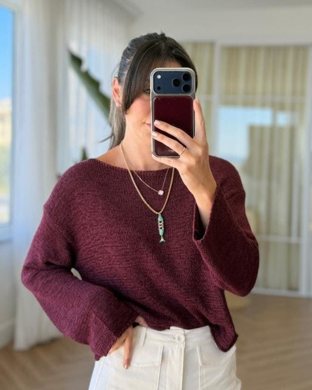 Relaxed Knit Top