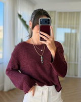 Relaxed Knit Top