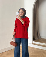Relaxed Long Sleeve Top