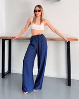Relaxed Wide-Leg Pants