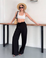 Relaxed Wide-Leg Pants