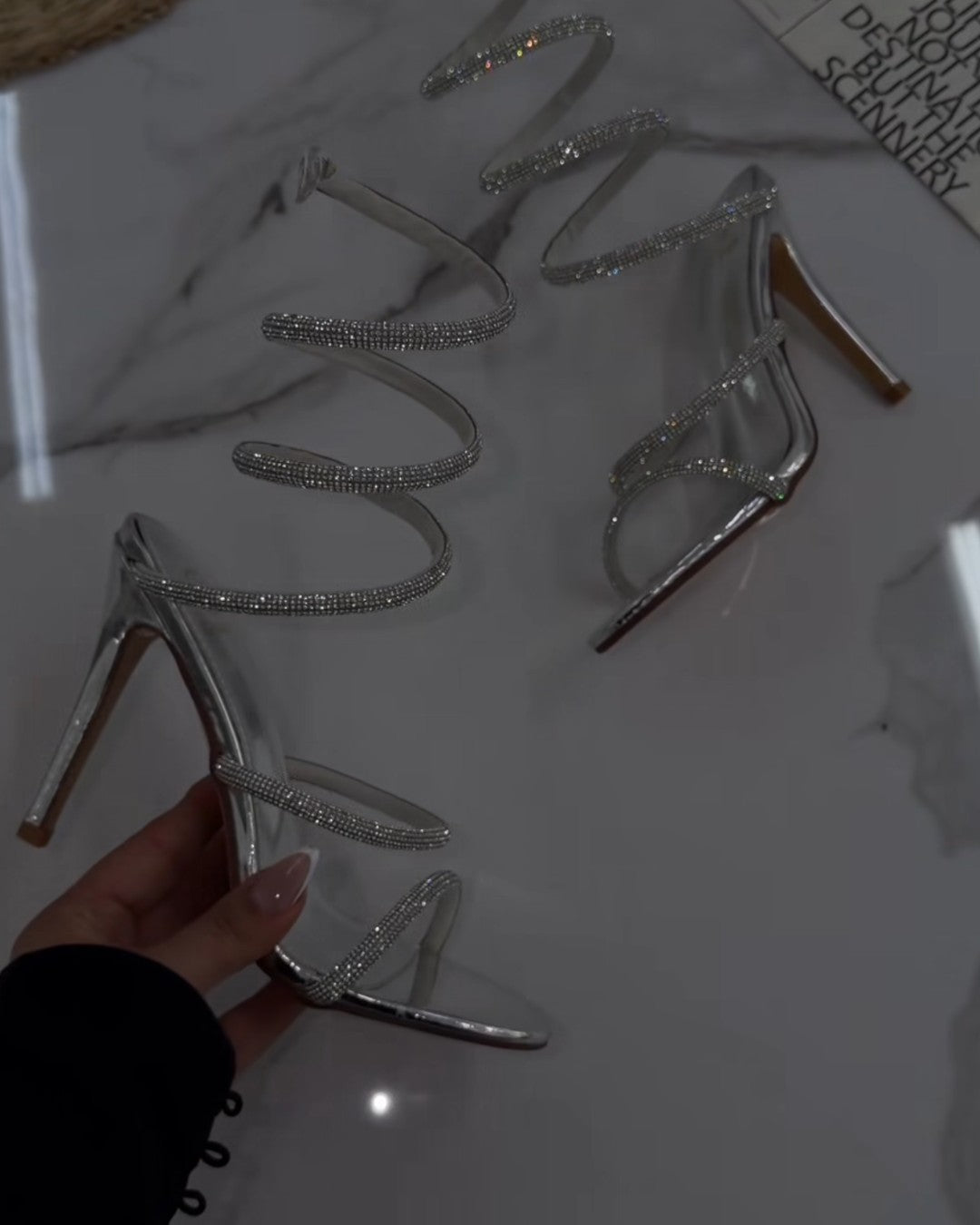 RENÉ CAOVILLA Cleo Inspired Heels