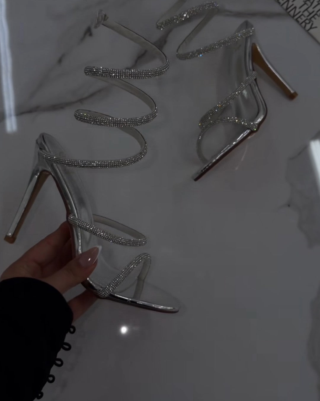 RENÉ CAOVILLA Cleo Inspired Heels