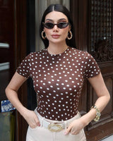 Retro Polka Tee