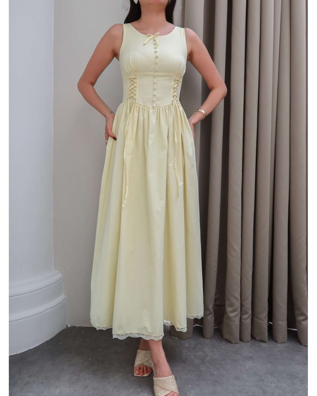 Ribbon Corset Dress