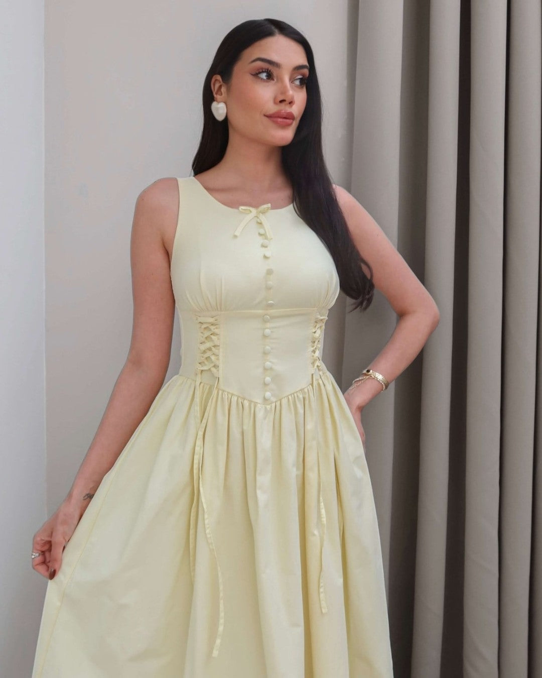 Ribbon Corset Dress