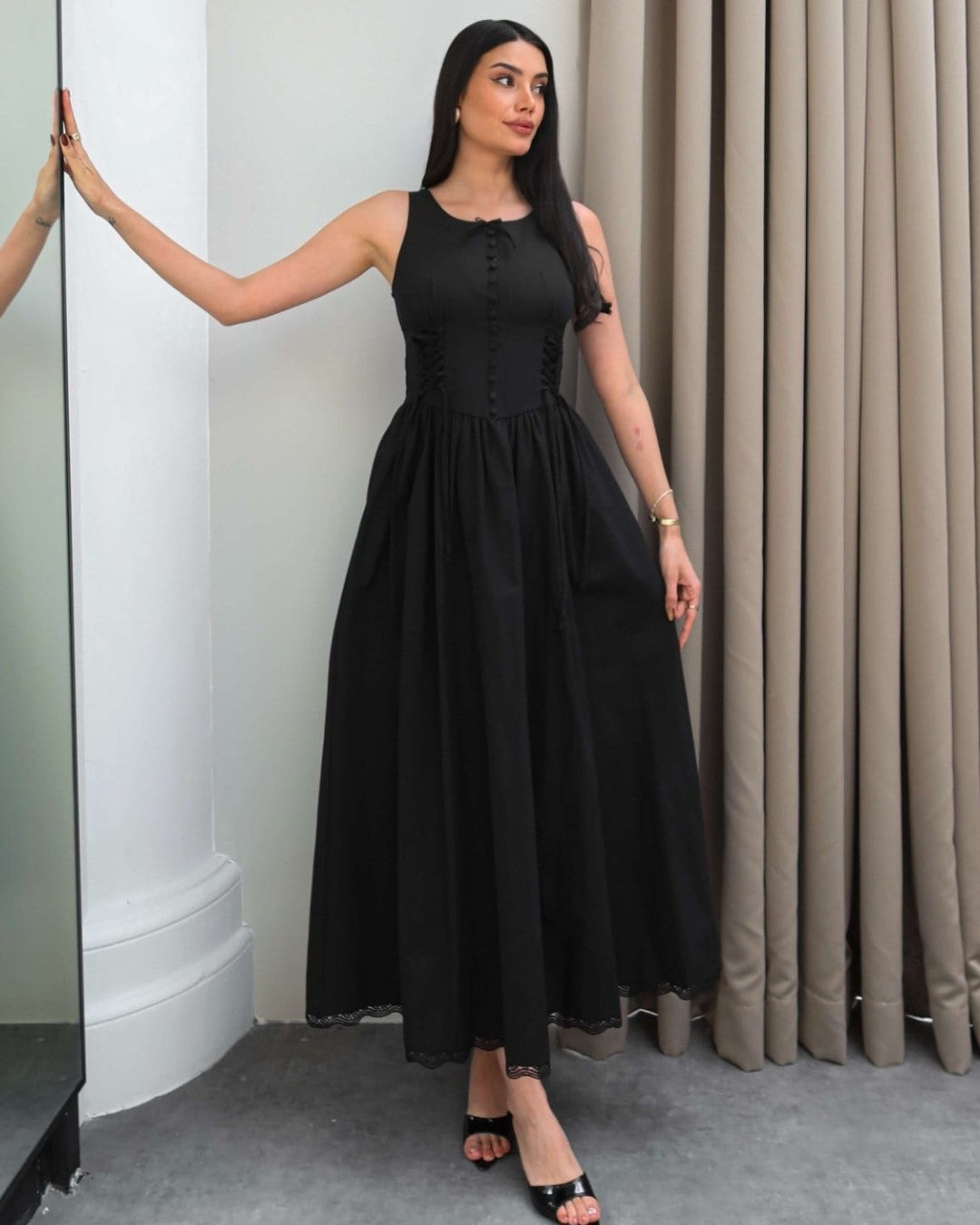 Ribbon Corset Dress