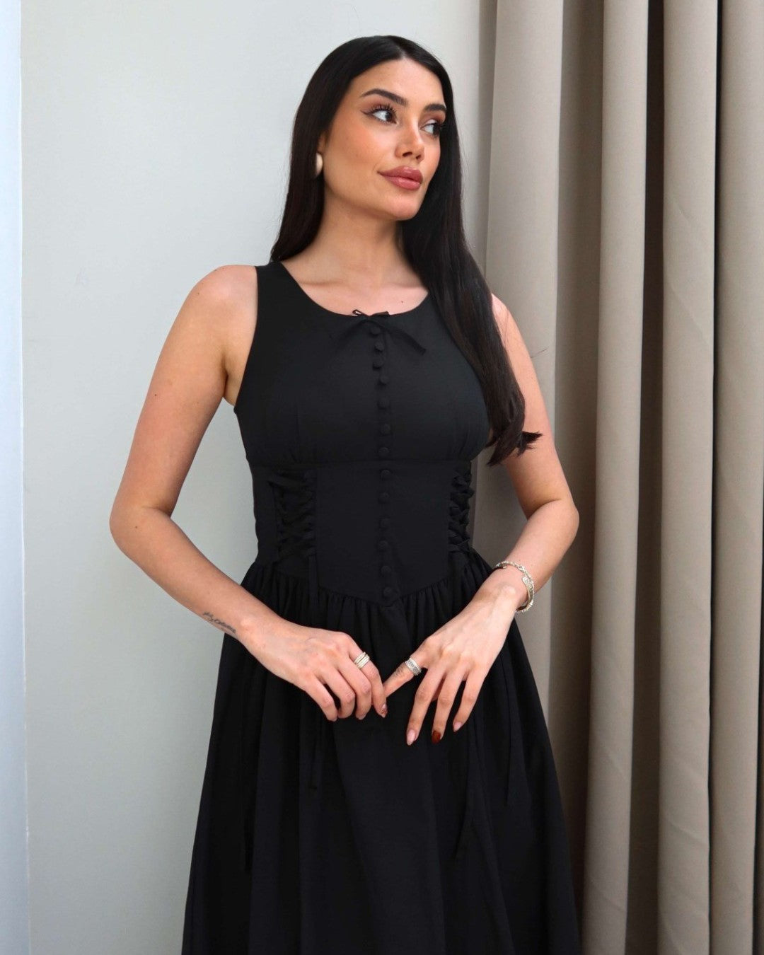 Ribbon Corset Dress