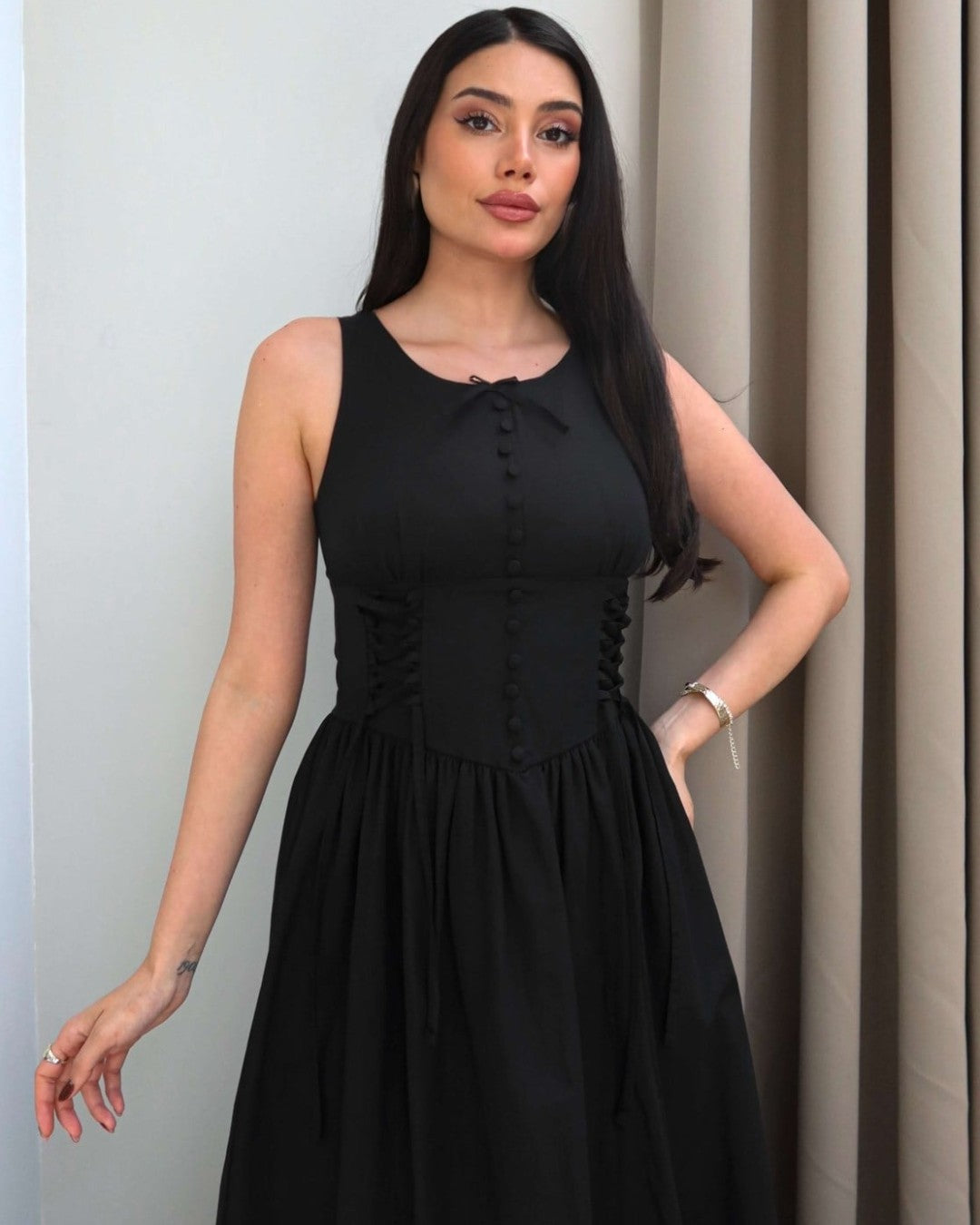 Ribbon Corset Dress