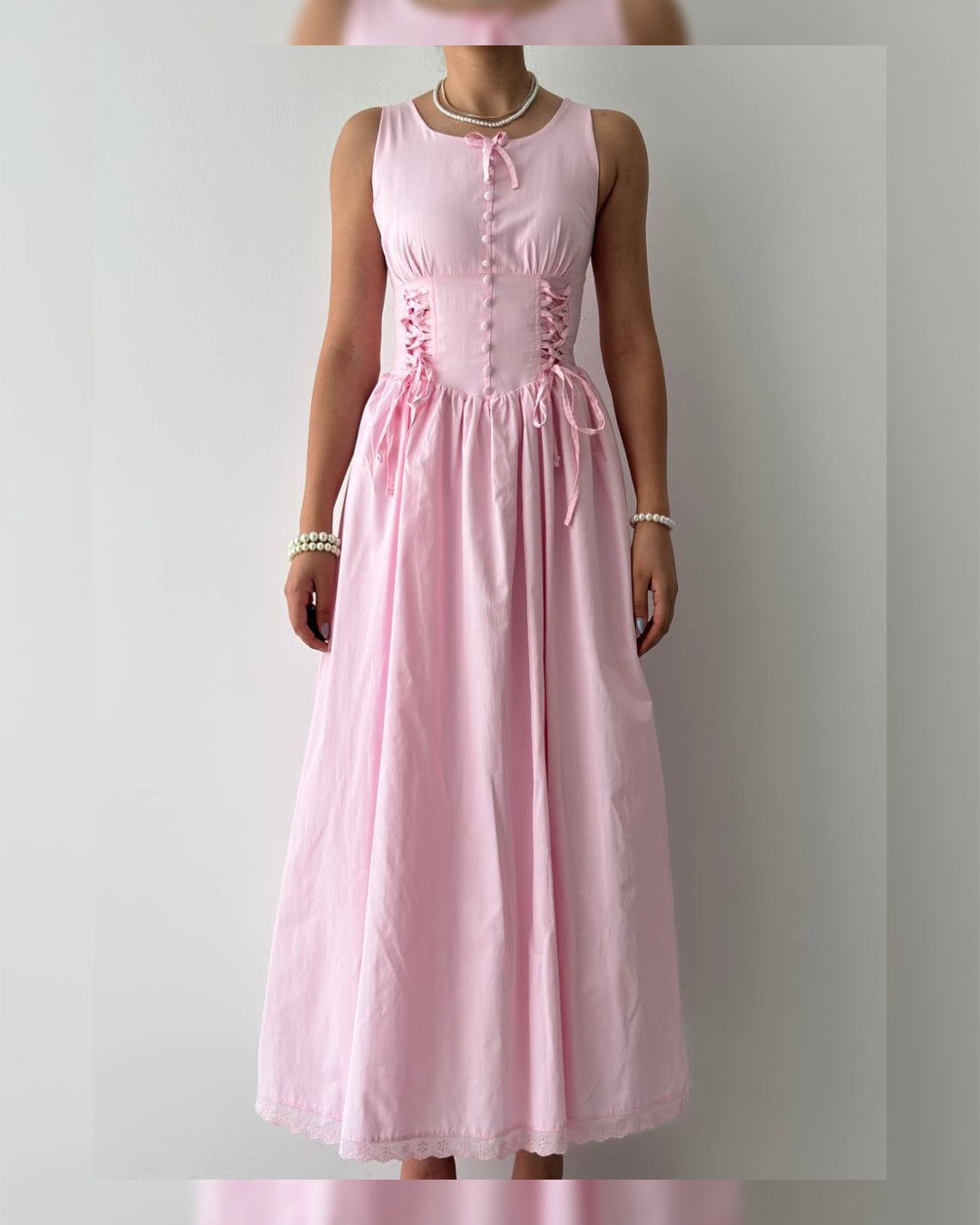 Ribbon Corset Dress