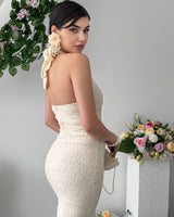 Romance in Lace Dress