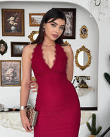 Romance in Lace Dress
