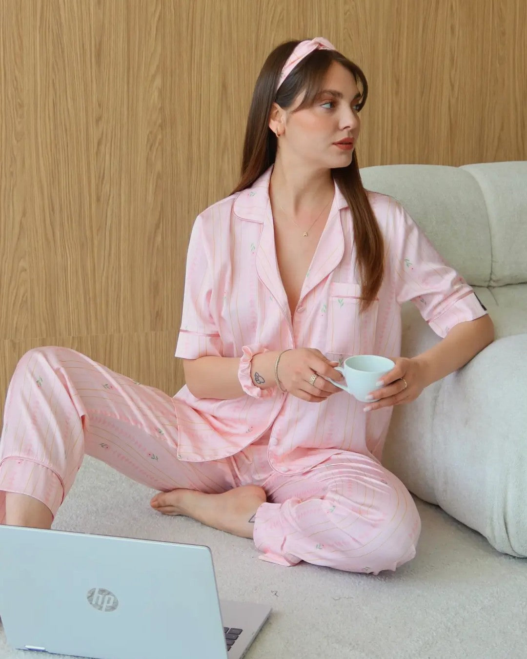 Rose Morning Pajama Set