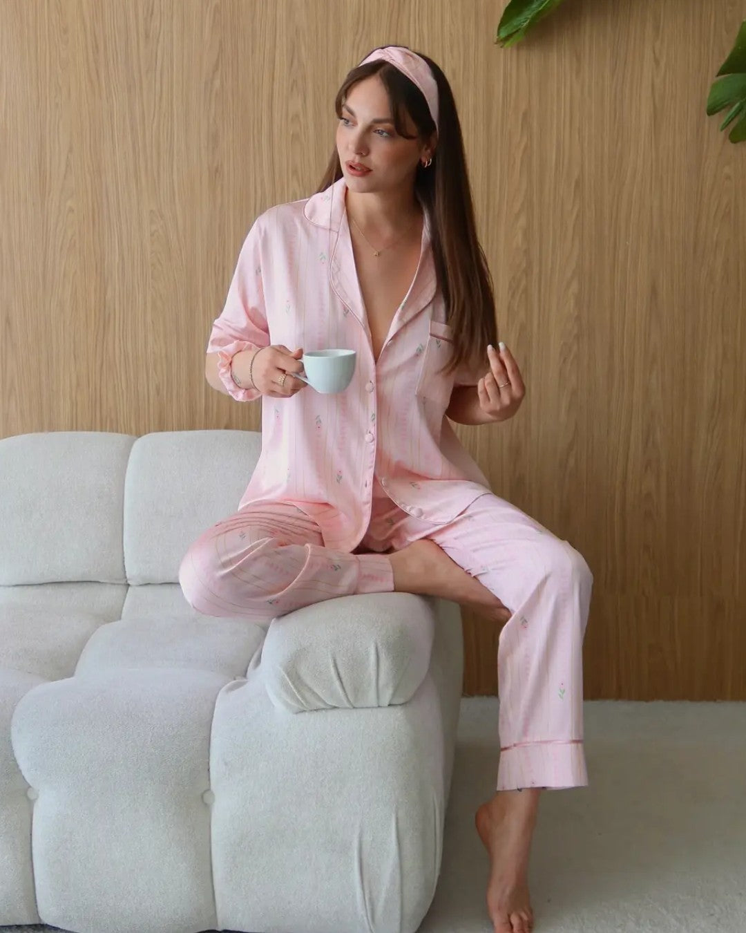 Rose Morning Pajama Set