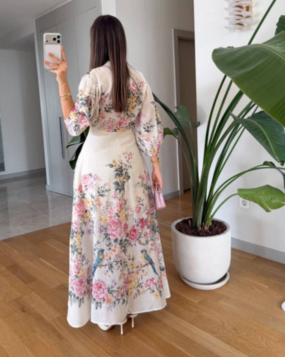 Rosé Reverie Dress
