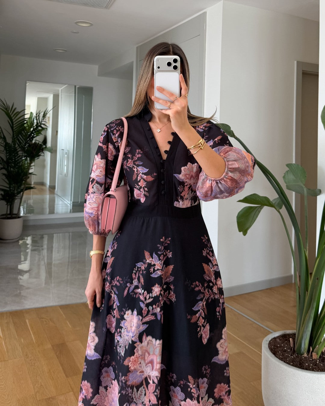 Rosé Reverie Dress