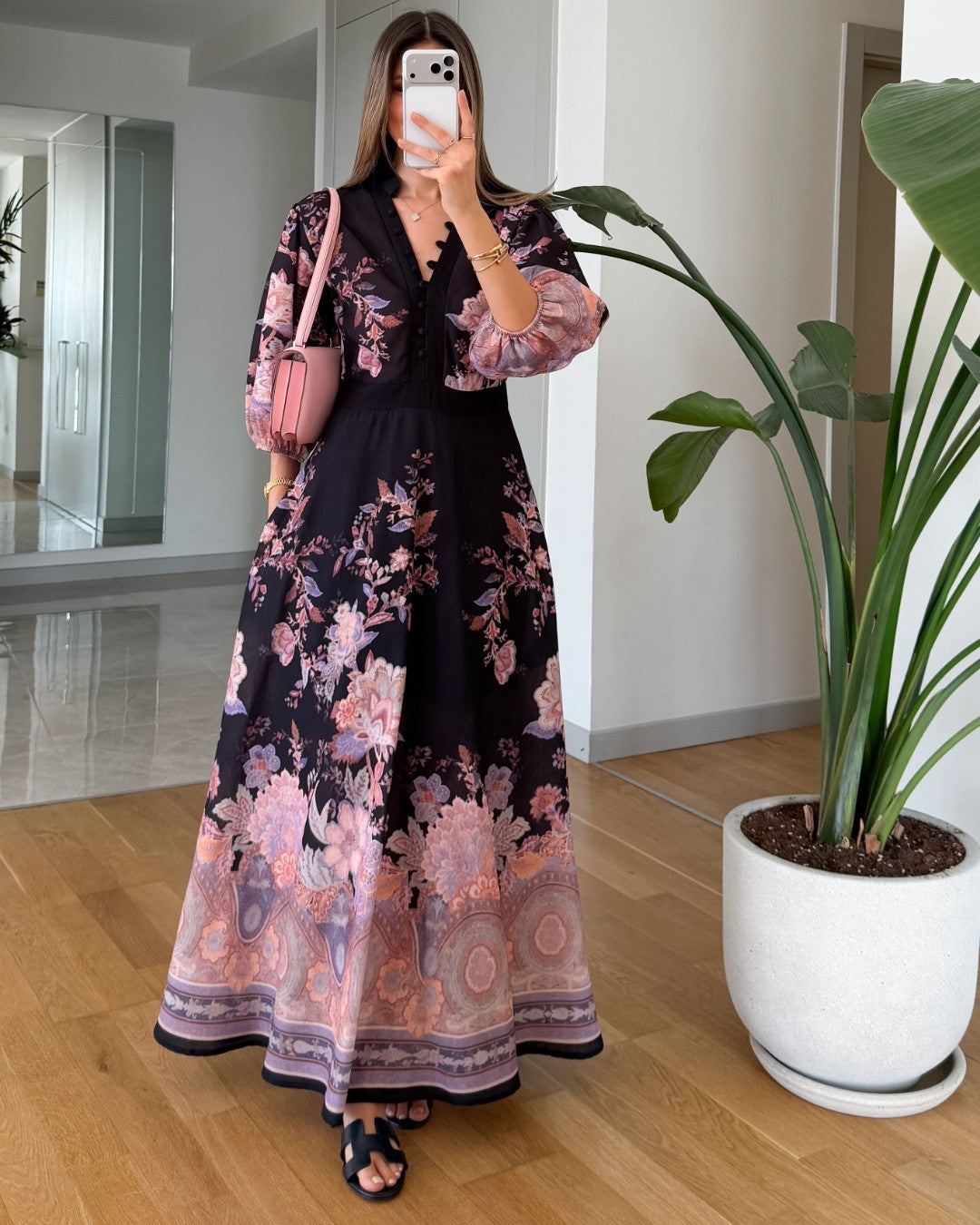 Rosé Reverie Dress