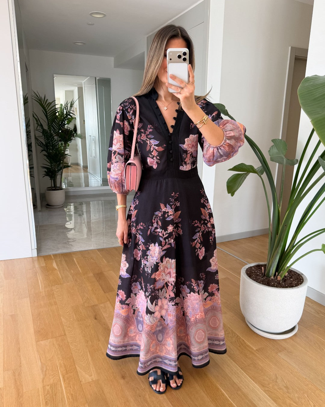 Rosé Reverie Dress