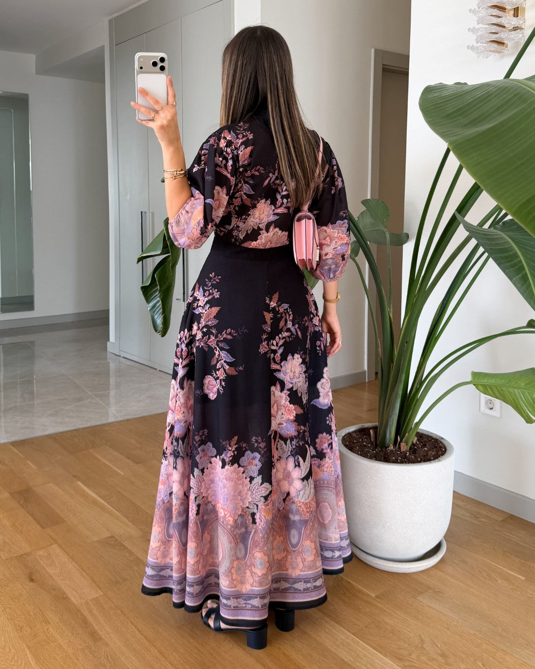 Rosé Reverie Dress