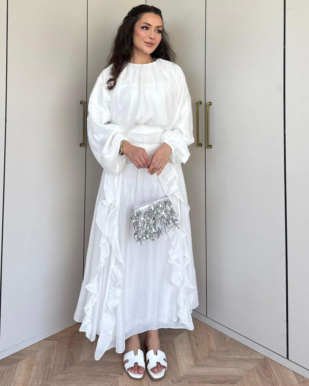 Roselle Ruffle Skirt Set