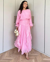 Roselle Ruffle Skirt Set