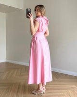 Ruched Midi Dress