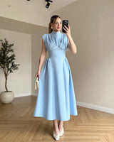 Ruched Midi Dress
